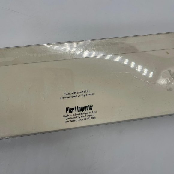 Pier 1 Brown Wooden Dragonfly Napkin Ring Holders New Set of 4 - Picture 3 of 3